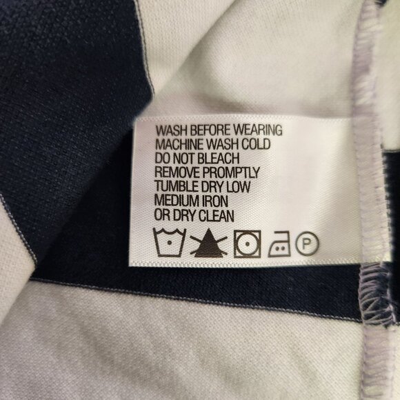 Orvis women's S Purple Striped Short Sleeve Pullover Polo 2182 - Picture 4 of 8